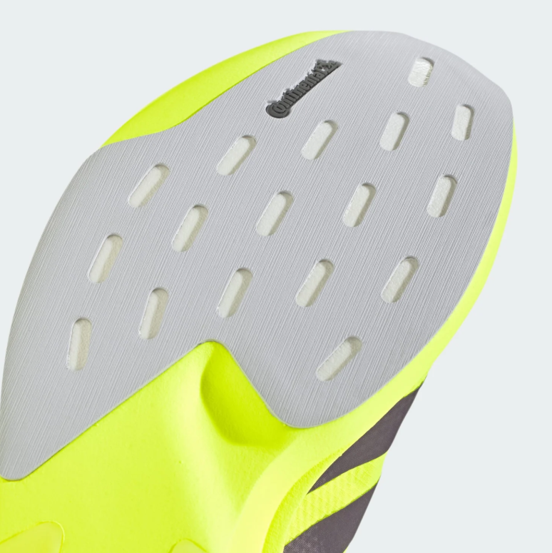 adidas Adizero Running Shoes – Neon Yellow with Dark Stripes