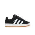 adidas Campus Sneakers - Black and White with Gum Sole