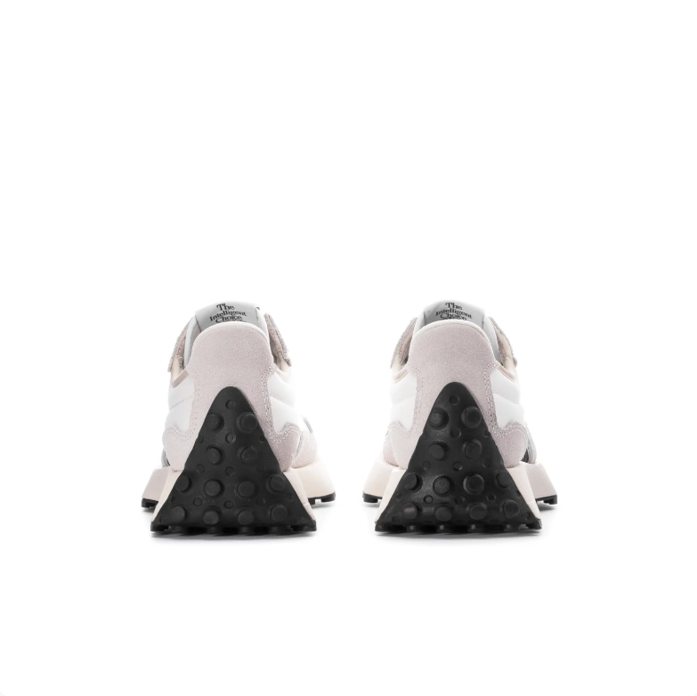 New Balance Sneakers - White and Light Gray with Black N Logo