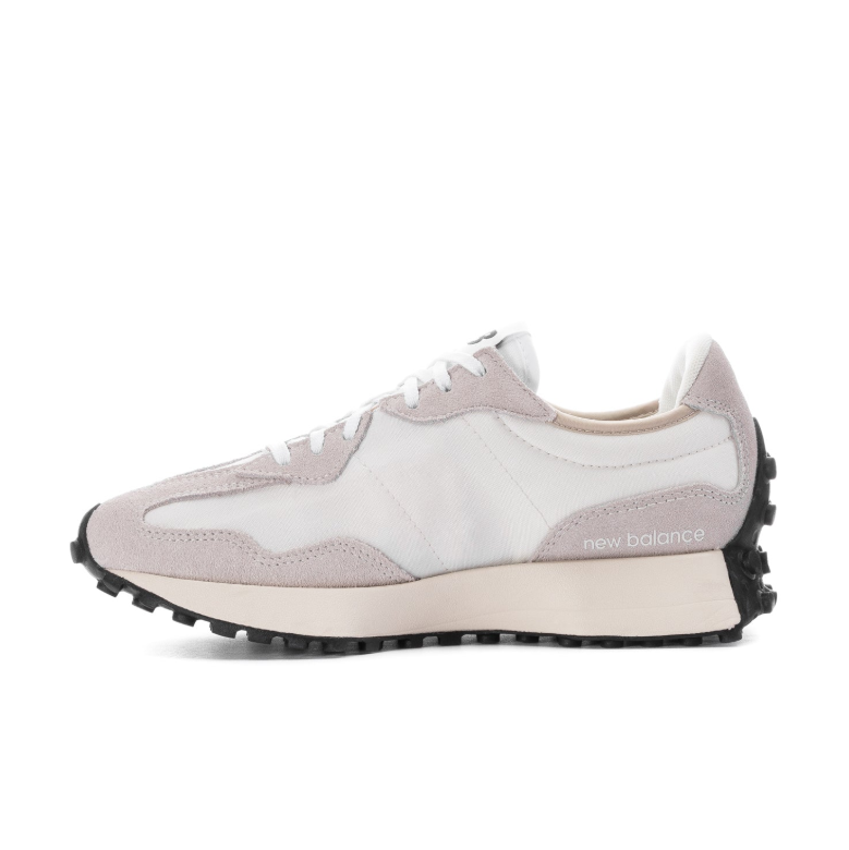 New Balance Sneakers - White and Light Gray with Black N Logo