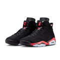 Air Jordan 6 High-Top Sneakers - Black and Red