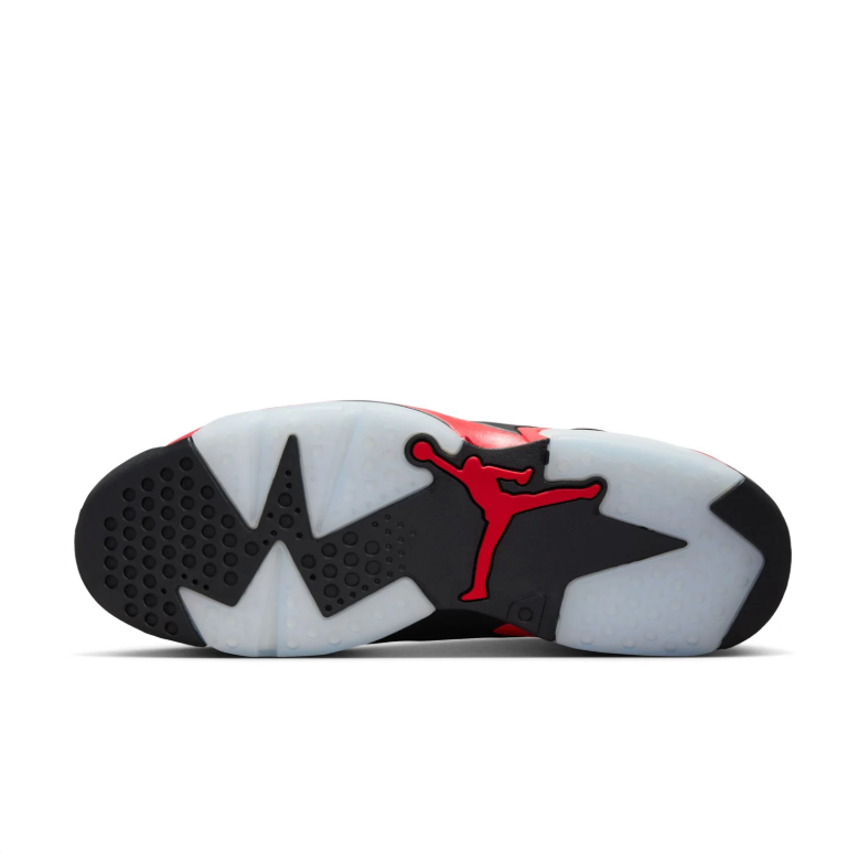 Air Jordan 6 High-Top Sneakers - Black and Red