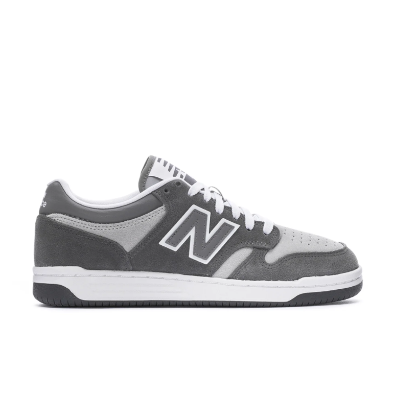 New Balance 480 Sneakers - Dark Gray and Light Gray