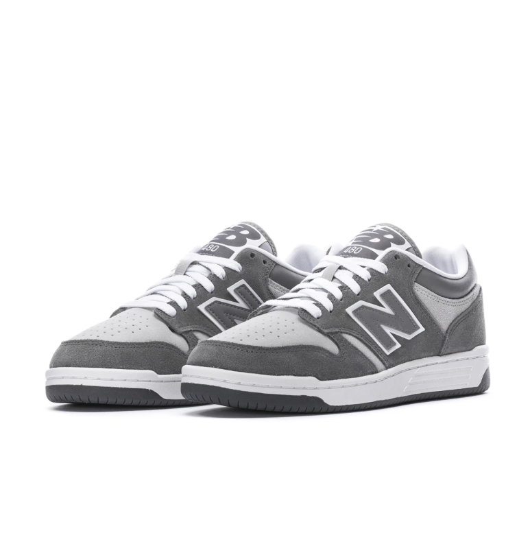 New Balance 480 Sneakers - Dark Gray and Light Gray