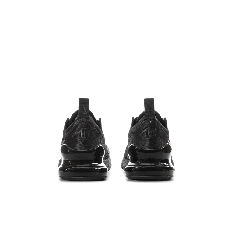 Nike Air Max 270 Sneakers - All Black with Tonal Swoosh