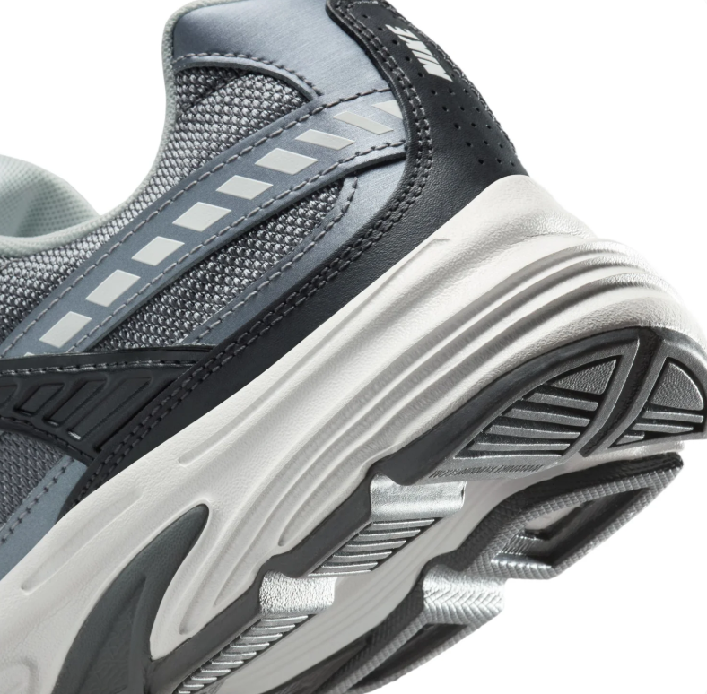 Nike Initiator Sneakers - Dark Gray and Black with Silver Accents
