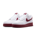 Nike Air Force 1 Low Sneakers - White and Burgundy