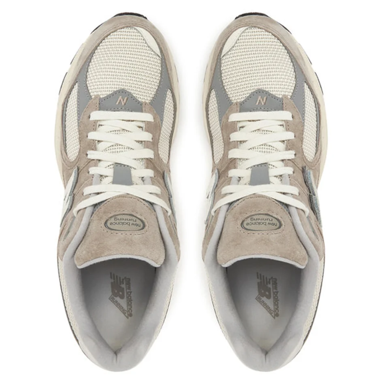 New Balance 2002R Sneakers - Taupe, Cream and Gray