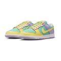 Nike Dunk Low Sneakers - Pastel Mint, Yellow, Lavender and Pink
